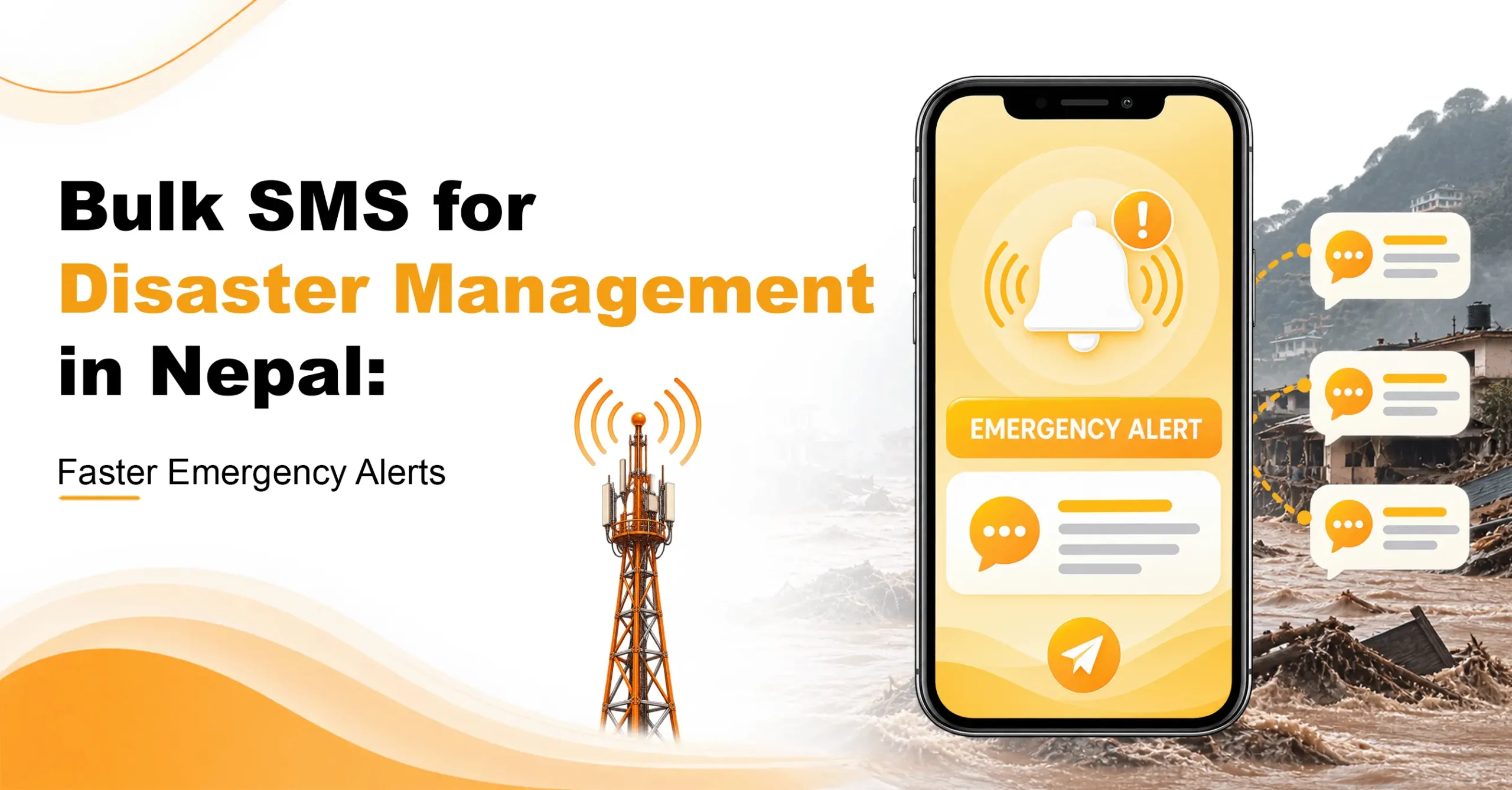 Bulk SMS for Disaster Management in Nepal